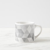 Hübsches Triangle-Muster II + Ihre Ideen Espressotasse (Rechts)