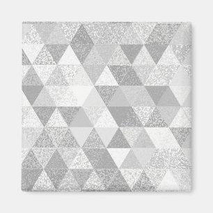 Hübsches Triangle-Muster II + Ihre Ideen Magnet