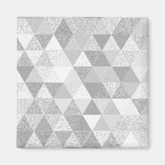 Hübsches Triangle-Muster II + Ihre Ideen Magnet (Vorne)