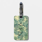 Hübsches tropisches Leaf - Los! | Gepäckmarke Gepäckanhänger (Rückseite vertikal)