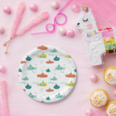 Hübsches U-Boot Meerestiere Kinder Geburtstag Pappteller (Party)