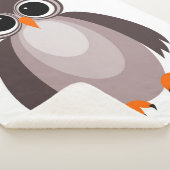 Hübsches Uhenkind Sherpadecke (3/4)