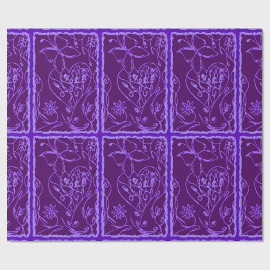 Hübsches und einzigartiges Packpapier (Flach)