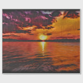 Hübsches und einzigartiges Packpapier (Flach)