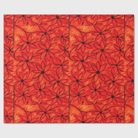 Hübsches und einzigartiges Packpapier (Flach)