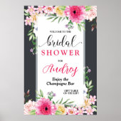 Hübsches und helles Brautparty Poster (Vorne)