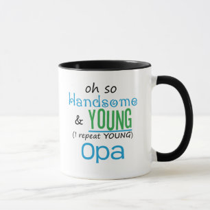 Hübsches und junges Opa Tasse