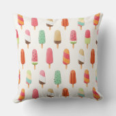 Hübsches und niedliches Eis Kissen (Rückseite)