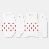 Hübsches üppiges rosa Tulpenmuster Geschenkschachtel (Ungeklappt)