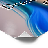 Hübsches verzaubertes Mädchen mit Blume | Fairy Ta Poster (Ecke)