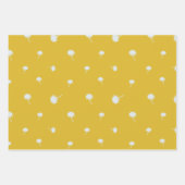 Hübsches Vintages Blumengeschenk Wrap Set Geschenkpapier Set (Vorderseite 2)