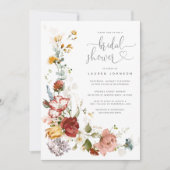 Hübsches Vintages Brautparty Einladung (Vorderseite)