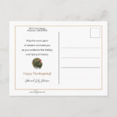 Hübsches Vintages Landsmann mit der Türkei Postkarte (Rückseite)