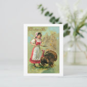 Hübsches Vintages Landsmann mit der Türkei Postkarte (Stehend Vorderseite)