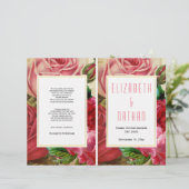 Hübsches Vintages Rosenfest (Stehend Vorderseite)