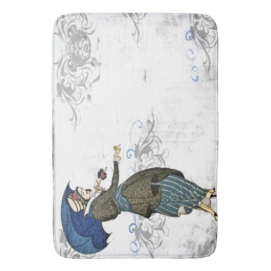 Hübsches Vintages steampunk cosplay Badematte