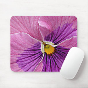 Hübsches Violett Lila Pink Blume Design Mousepad