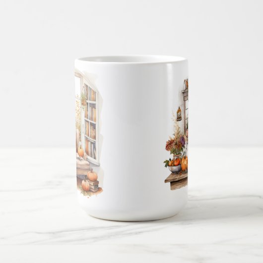 HÜBSCHES WASSERFALLFENSTER KAFFEETASSE (Mittel)