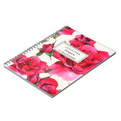 HÜBSCHES WASSERFARBE | NOTEBOOK NOTIZBLOCK (Linke Seite)