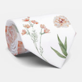 Hübsches Wasserfarben-Hummingvogelmuster Krawatte (Gerollt)