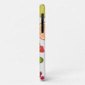 Hübsches Wasserfarben Sommerfruchtmuster Case-Mate iPhone Hülle (Hinten/Links)