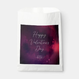 Hübsches Wasserfarbenherz Valentine Geschenktütchen