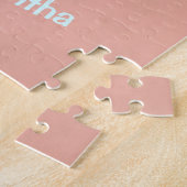 Hübsches Wasserfarbenschmetterling mit Namen Puzzle (Seite)