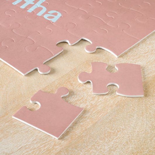 Hübsches Wasserfarbenschmetterling mit Namen Puzzle (Seite)