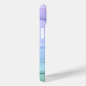 Hübsches Wasserfarbmuster Blau Ombre Abstrakt Case-Mate iPhone Hülle (Rückseite / Rechts)