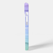 Hübsches Wasserfarbmuster Blau Ombre Abstrakt Case-Mate iPhone Hülle (Rückseite / Links)