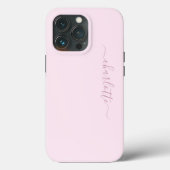 Hübsches Weich rosa und rot Case-Mate iPhone Hülle (Rückseite)