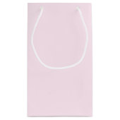 Hübsches Weich rosa und rot Kleine Geschenktüte (Rückseite)