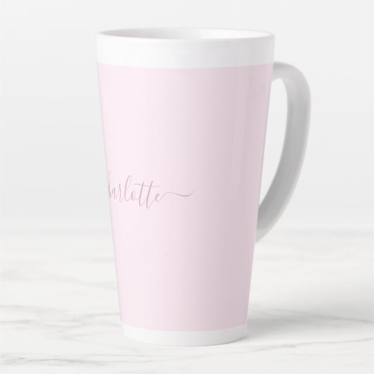 Hübsches Weich rosa und rot Milchtasse (Rechte Ecke)
