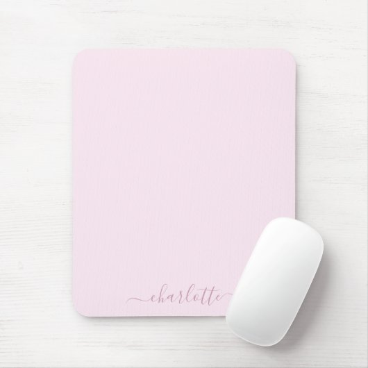 Hübsches Weich rosa und rot Mousepad (Mit Mouse)