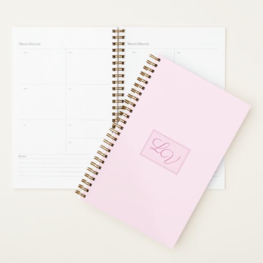 Hübsches Weich rosa und rot Planer (Anzeige)