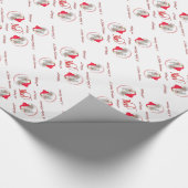 Hübsches Weihnachten Nubian Goat Weihnachtswrappin Geschenkpapier (Ecke)