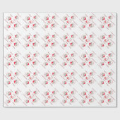 Hübsches Weihnachten Nubian Goat Weihnachtswrappin Geschenkpapier (Flach)