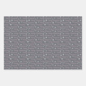 Hübsches Weihnachtsfest-Muster Geschenkpapier Set (Vorderseite 2)