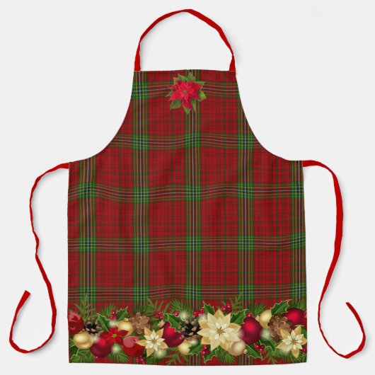 Hübsches Weihnachtsgeschenk für Mama & Oma Schürze (Vorderseite)