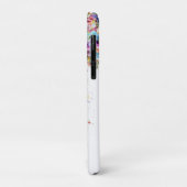 Hübsches Weißes Pferd Personalisiert Case-Mate iPhone Hülle (Hinten/Links)