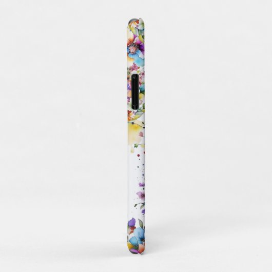 Hübsches Weißes Pferd Personalisiert Case-Mate iPhone Hülle (Hinten/Rechts)