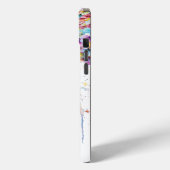 Hübsches Weißes Pferd Personalisiert Case-Mate iPhone Hülle (Rückseite / Links)