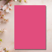 Hübsches Weißes Pferd und rosa Blume Geburtstag Einladung