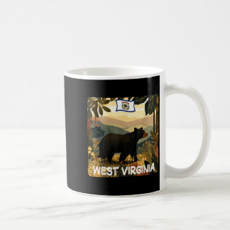 Hübsches West Virginia Bär Grafik Kostüm Kaffeetasse