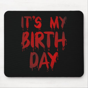 Hübsches Wetter zum Geburtstag für Horror Thriller Mousepad