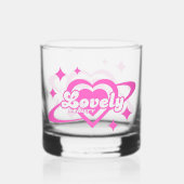 Hübsches Whiskyglas (Rückseite)