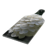 Hübsches White Limon Hydrangea-Schneidboard Schneidebrett (Ecke)