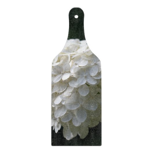 Hübsches White Limon Hydrangea-Schneidboard Schneidebrett (Vorderseite)