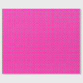Hübsches Wrapping Paper, Candy Pink Polkas Geschenkpapier (Flach)