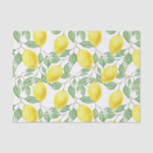 Hübsches Zitronenmuster, Geweben/Papier